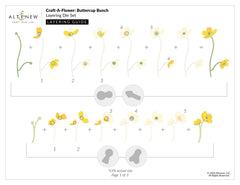 Craft-A-Flower: Buttercup Bunch Layering Die Set