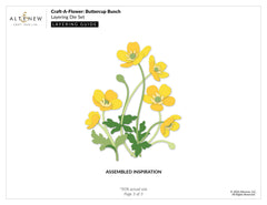 Craft-A-Flower: Buttercup Bunch Layering Die Set
