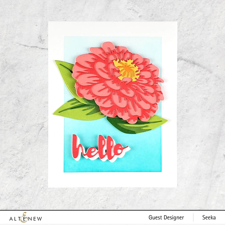 Part A-Glitz Art Craft Co.,LTD Dies Craft-A-Flower: California Giants Layering Die Set