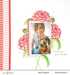 Part A-Glitz Art Craft Co.,LTD Dies Craft-A-Flower: California Giants Layering Die Set