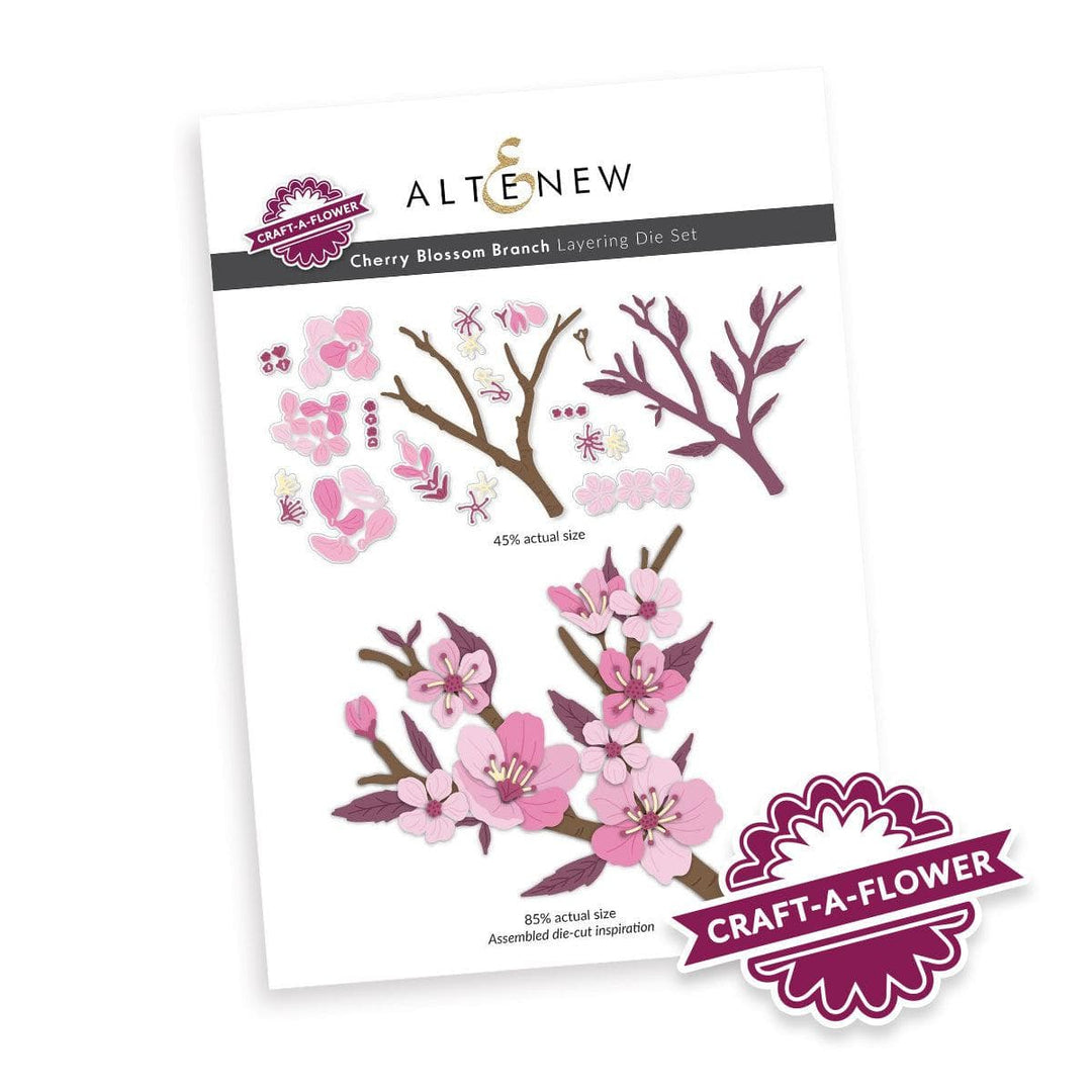 Craft-A-Flower: Cherry Blossom Branch Layering Die Set