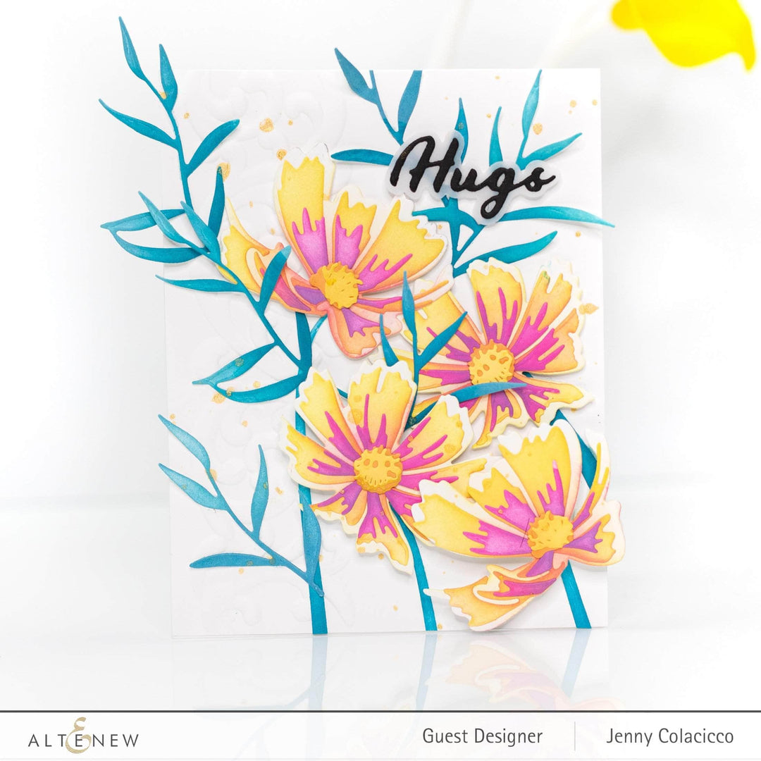 Part A-Glitz Art Craft Co.,LTD Dies Craft-A-Flower: Cosmos Layering Die Set