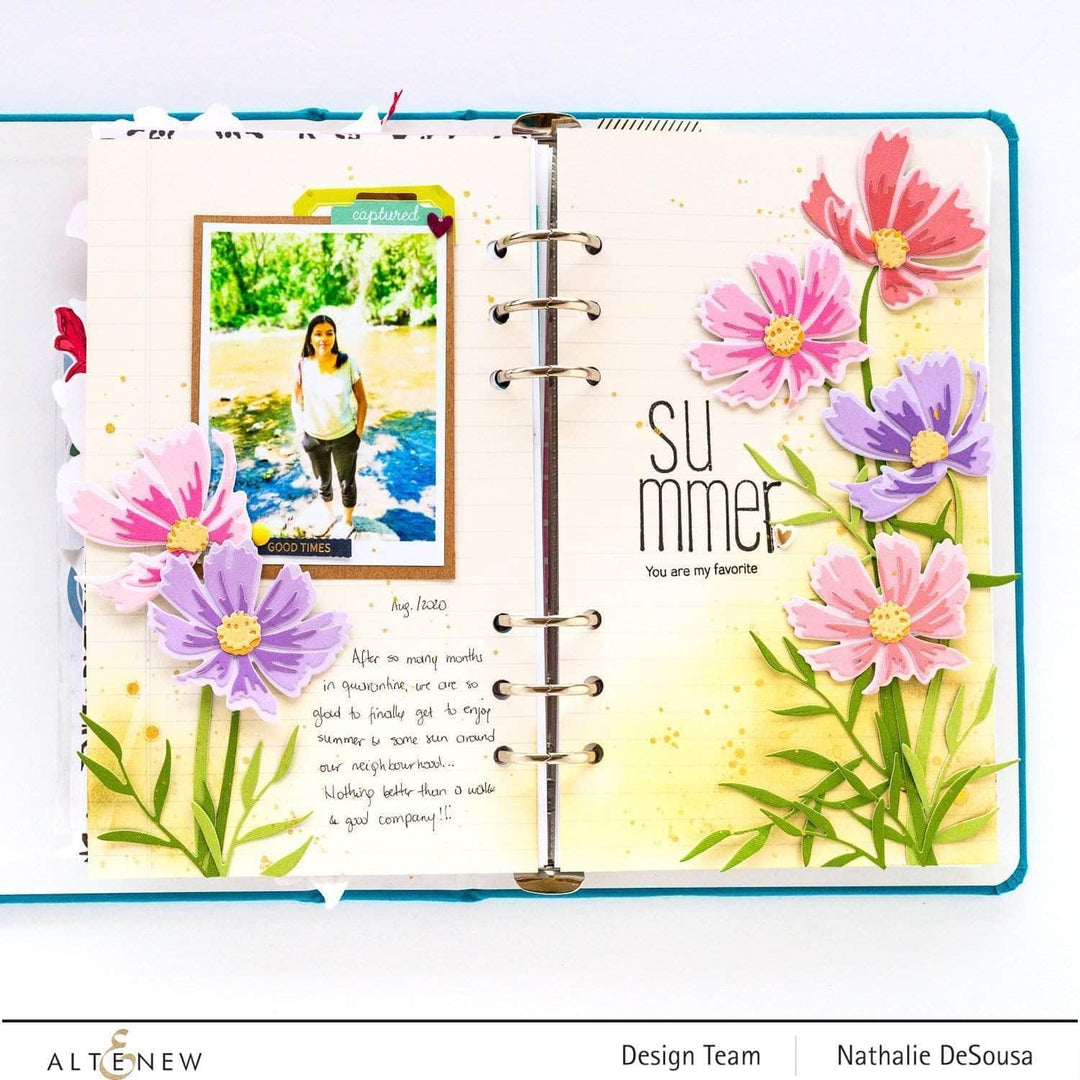 Part A-Glitz Art Craft Co.,LTD Dies Craft-A-Flower: Cosmos Layering Die Set