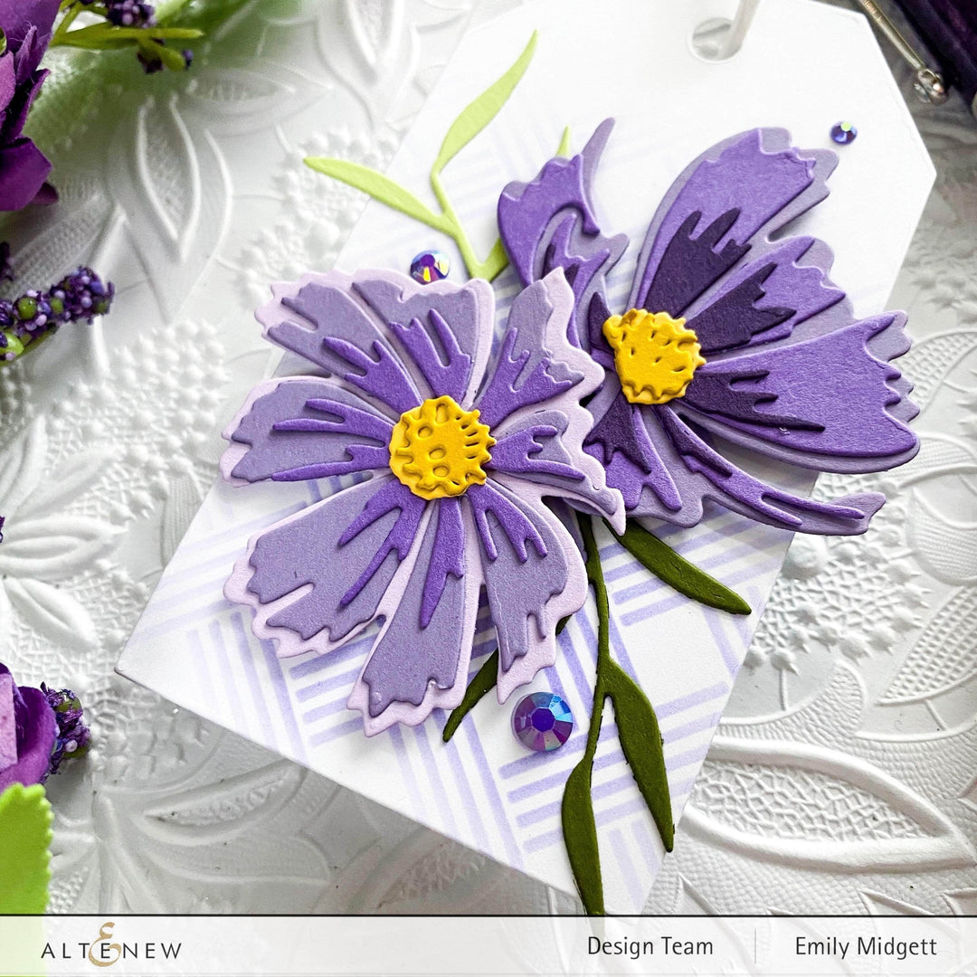 Part A-Glitz Art Craft Co.,LTD Dies Craft-A-Flower: Cosmos Layering Die Set