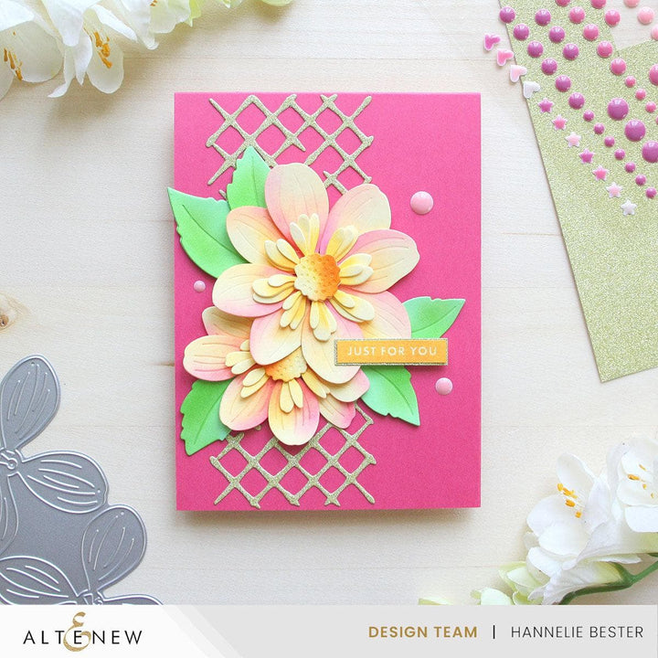 Craft-A-Flower: Dahlia April Heather Die Set