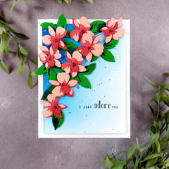 Part A-Glitz Art Craft Co.,LTD Dies Craft-A-Flower: Dendrobium Orchid Layering Die Set