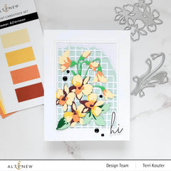 Part A-Glitz Art Craft Co.,LTD Dies Craft-A-Flower: Dendrobium Orchid Layering Die Set