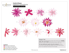 Part A-Glitz Art Craft Co.,LTD Dies Craft-A-Flower: Epiphyllum Layering Die Set