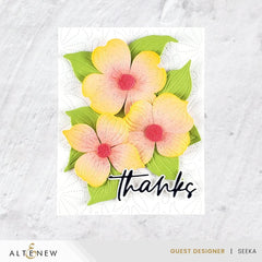 Part A-Glitz Art Craft Co.,LTD Dies Craft-A-Flower: Flowering Dogwood Layering Die Set