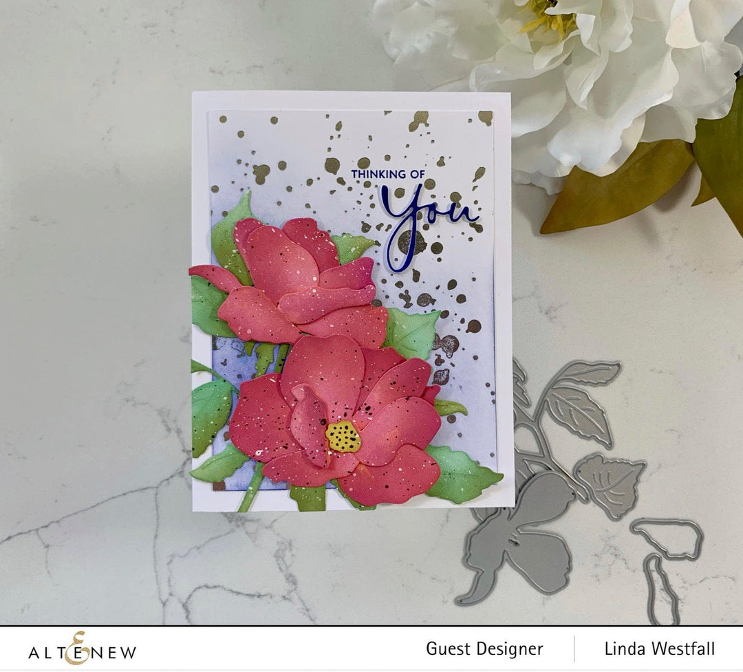 Part A-Glitz Art Craft Co.,LTD Dies Craft-A-Flower: Garden Rose Layering Die Set