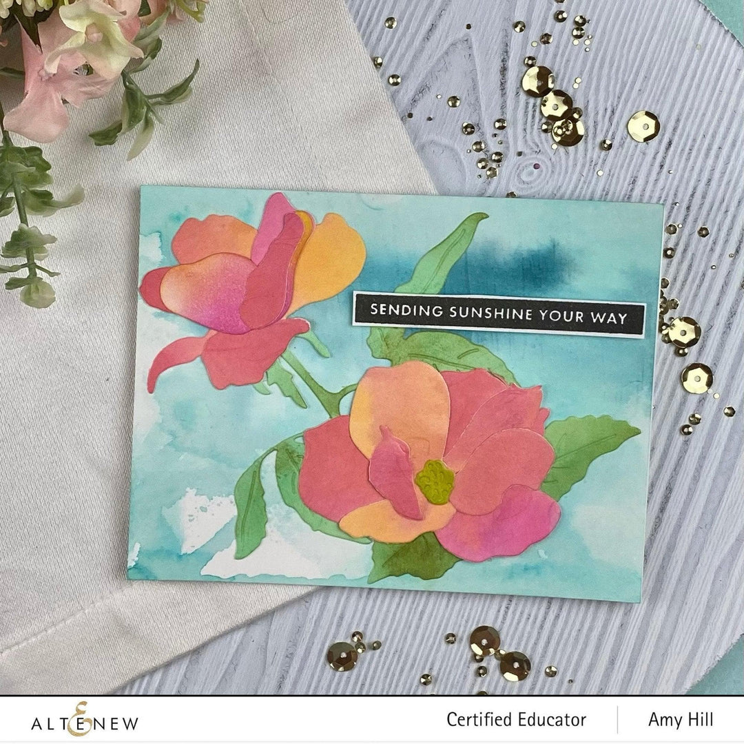 Part A-Glitz Art Craft Co.,LTD Dies Craft-A-Flower: Garden Rose Layering Die Set