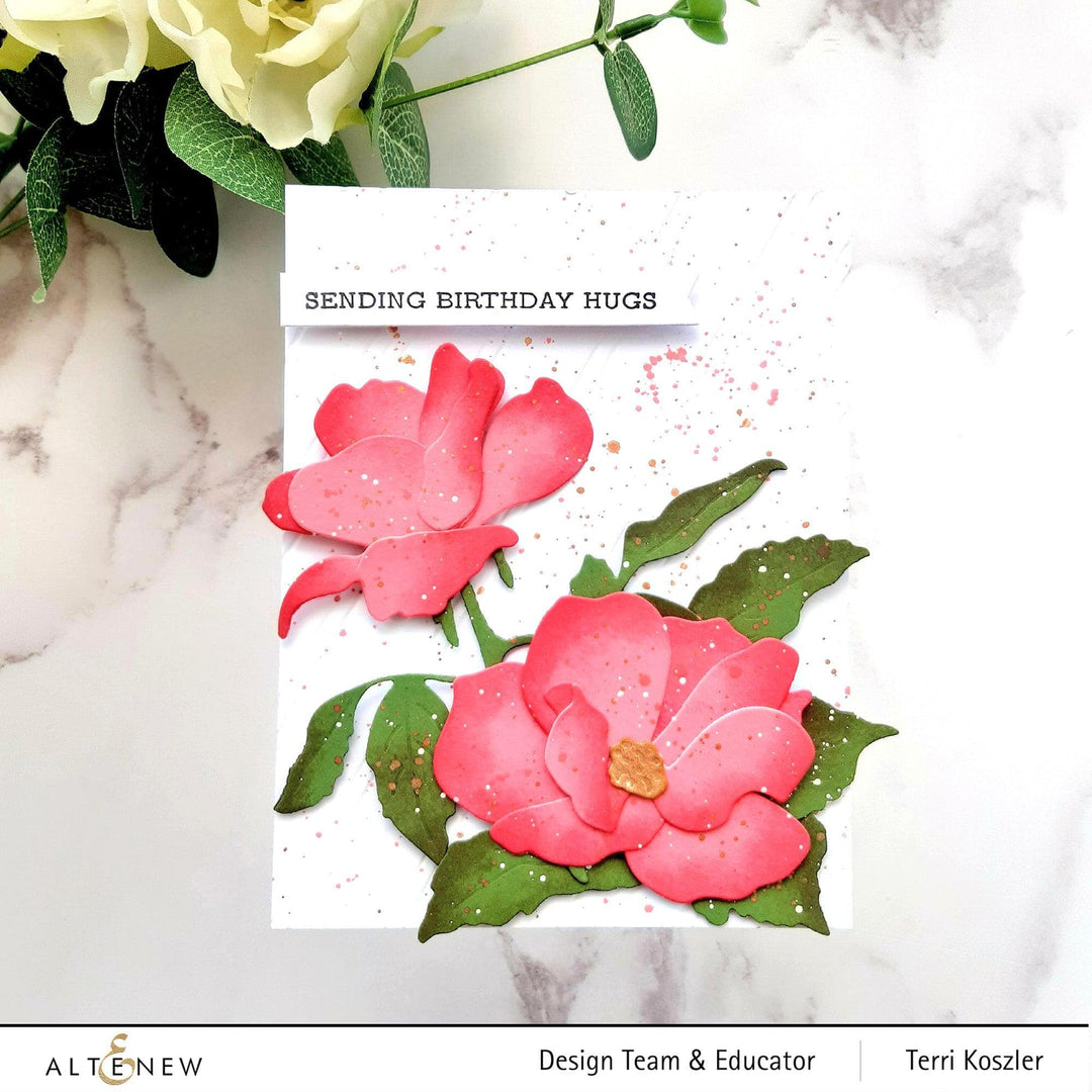 Part A-Glitz Art Craft Co.,LTD Dies Craft-A-Flower: Garden Rose Layering Die Set