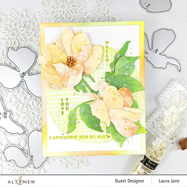 Part A-Glitz Art Craft Co.,LTD Dies Craft-A-Flower: Garden Rose Layering Die Set