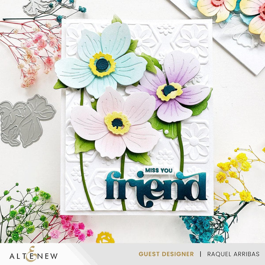 Craft-A-Flower: Japanese Anemone Layering Die Set