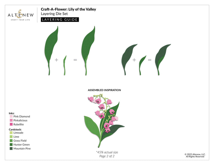 Craft-A-Flower: Lily of the Valley Layering Die Set