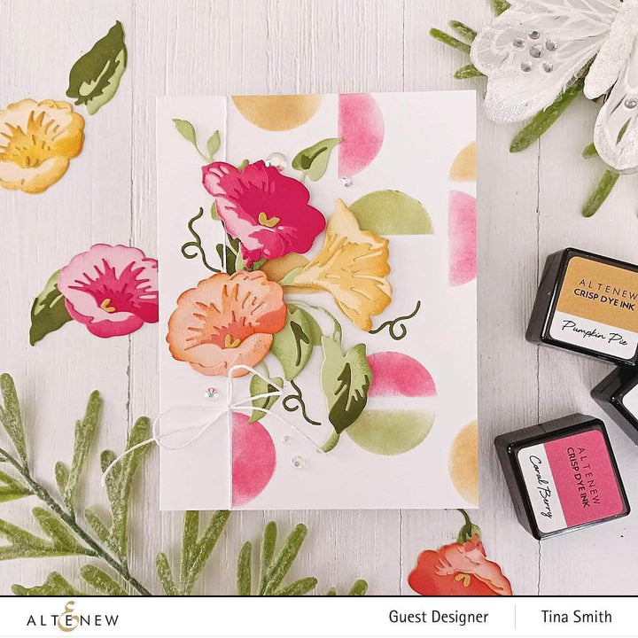 Part A-Glitz Art Craft Co.,LTD Dies Craft-A-Flower: Morning Glory Layering Die Set