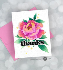 Part A-Glitz Art Craft Co.,LTD Dies Craft-A-Flower: Open Peony Layering Die Set