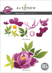 Part A-Glitz Art Craft Co.,LTD Dies Craft-A-Flower: Open Peony Layering Die Set