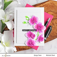 Part A-Glitz Art Craft Co.,LTD Dies Craft-A-Flower: Orchids Layering Die Set