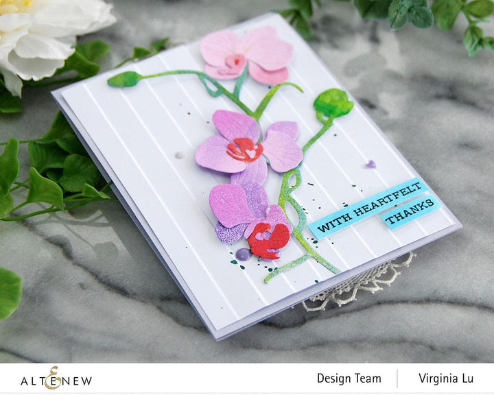 Part A-Glitz Art Craft Co.,LTD Dies Craft-A-Flower: Orchids Layering Die Set