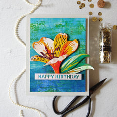 Part A-Glitz Art Craft Co.,LTD Dies Craft-A-Flower: Peruvian Lily Layering Die Set