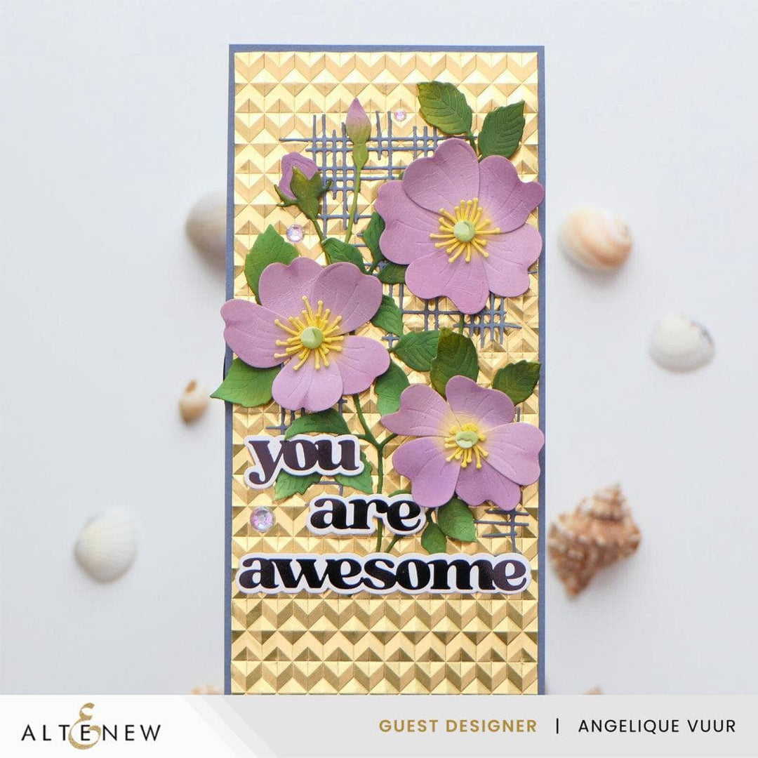 Craft-A-Flower: Prairie Roses Layering Die Set