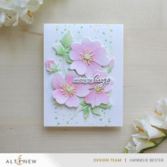 Craft-A-Flower: Prairie Roses Layering Die Set