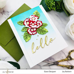 Part A-Glitz Art Craft Co.,LTD Dies Craft-A-Flower: Primrose Blossom Layering Die Set