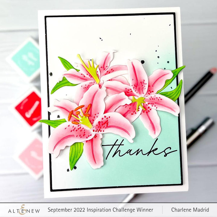 Part A-Glitz Art Craft Co.,LTD Dies Craft-A-Flower: Stargazer Lily Layering Die Set