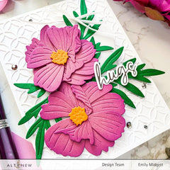 Part A-Glitz Art Craft Co.,LTD Dies Craft-A-Flower: Sulfur Cosmos Layering Die Set