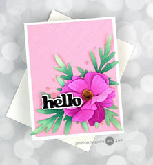 Part A-Glitz Art Craft Co.,LTD Dies Craft-A-Flower: Sulfur Cosmos Layering Die Set
