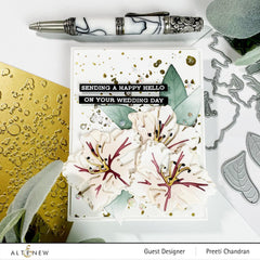 Part A-Glitz Art Craft Co.,LTD Dies Craft-A-Flower: Sunburst Azalea Layering Die Set