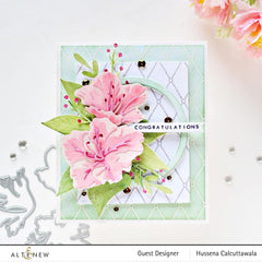 Part A-Glitz Art Craft Co.,LTD Dies Craft-A-Flower: Sunburst Azalea Layering Die Set