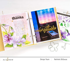Part A-Glitz Art Craft Co.,LTD Dies Craft-A-Flower: Sweet Violet Layering Die Set