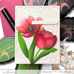 Part A-Glitz Art Craft Co.,LTD Dies Craft-A-Flower: Tulip Full Bloom Layering Die Set