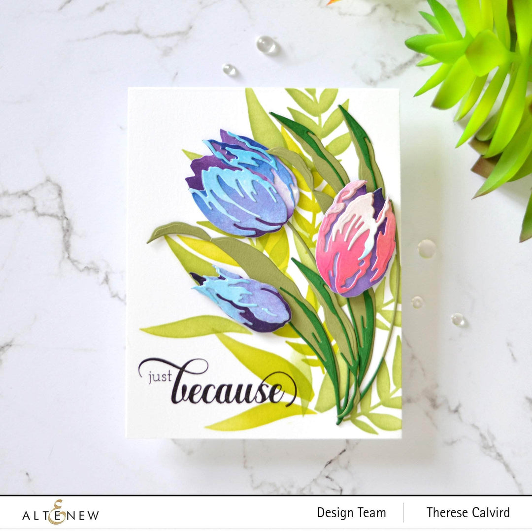 Part A-Glitz Art Craft Co.,LTD Dies Craft-A-Flower: Tulip Layering Die Set