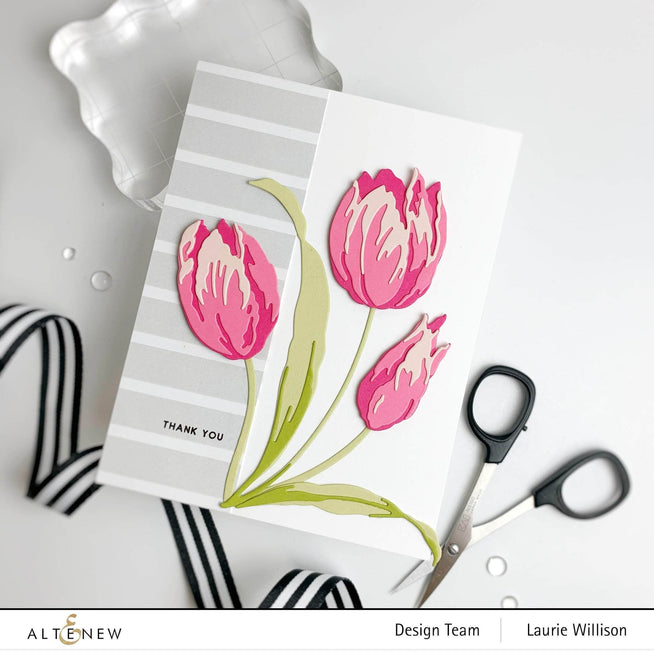 Part A-Glitz Art Craft Co.,LTD Dies Craft-A-Flower: Tulip Layering Die Set