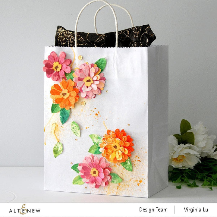 Part A-Glitz Art Craft Co.,LTD Dies Craft-A-Flower: Zinnia Layering Die Set