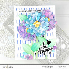Part A-Glitz Art Craft Co.,LTD Dies Craft-A-Flower: Zinnia Layering Die Set