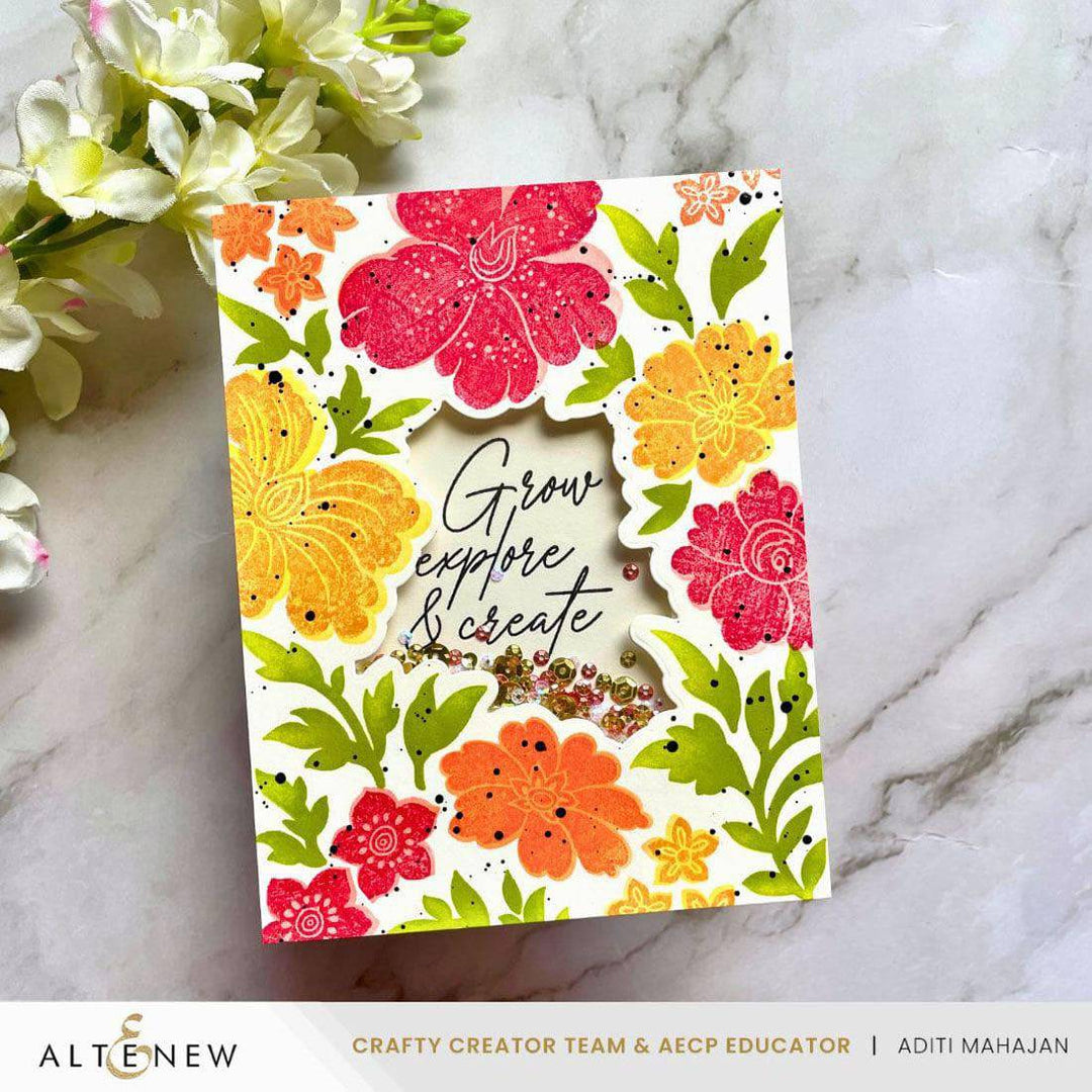 Craft Your Life Project Kit: Floral Odyssey Add-On Die Set