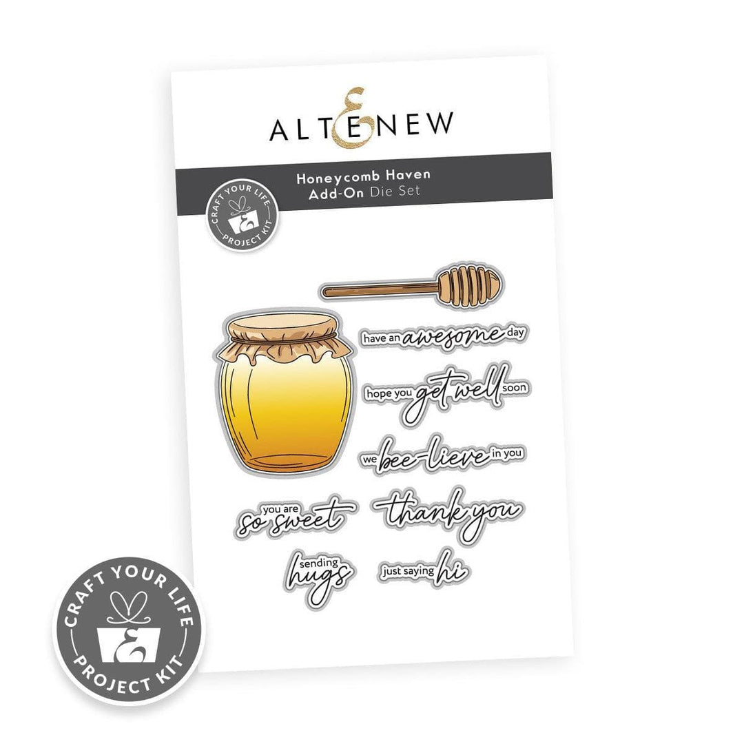 Craft Your Life Project Kit: Honeycomb Haven Add-On Die Set