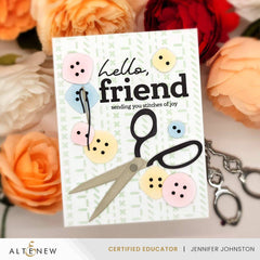 Craft Your Life Project Kit: Stitched With Love Add-On Die Set