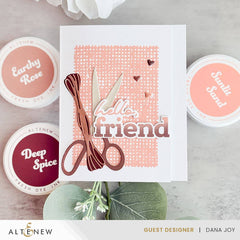 Craft Your Life Project Kit: Stitched With Love Add-On Die Set