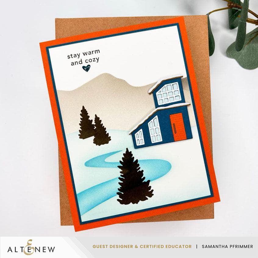 Creative Cuts: Cozy Homes Layering Die Set