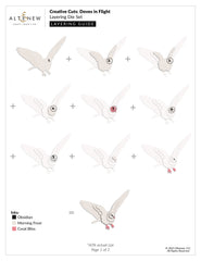 Creative Cuts: Doves in Flight Layering Die Set