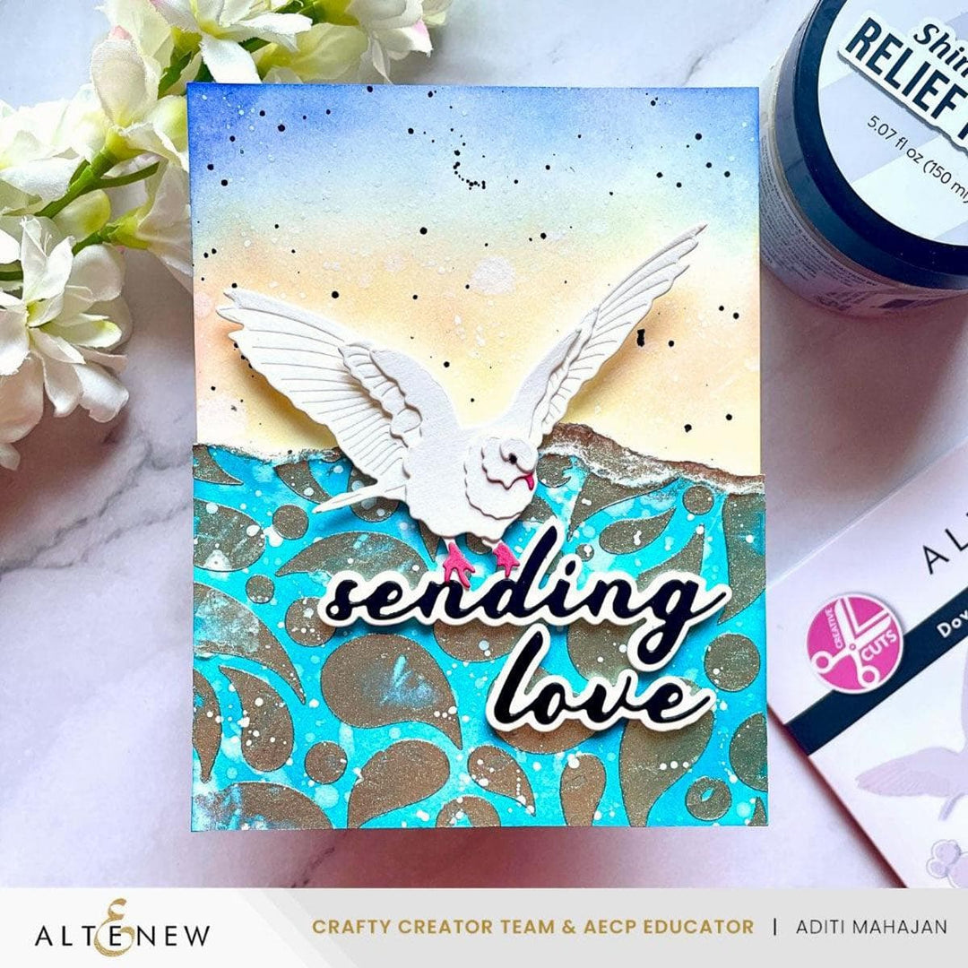 Creative Cuts: Doves in Flight Layering Die Set