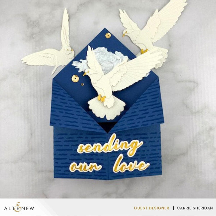 Creative Cuts: Doves in Flight Layering Die Set