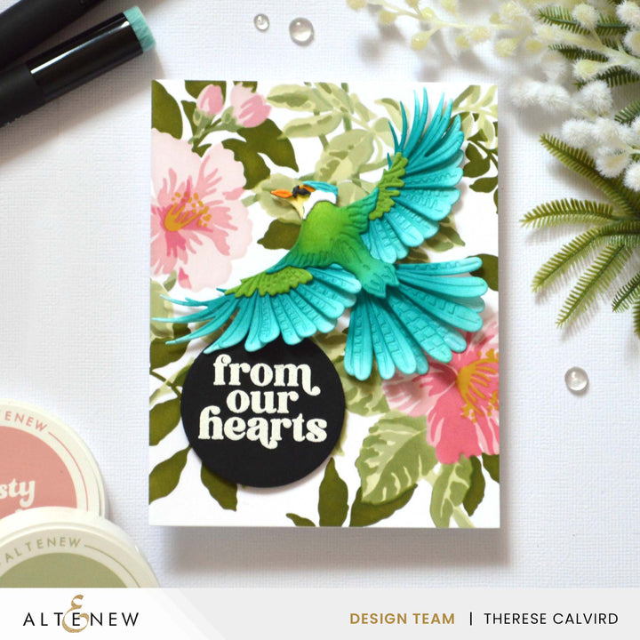 Creative Cuts: Feathered Beauty Layering Die Set