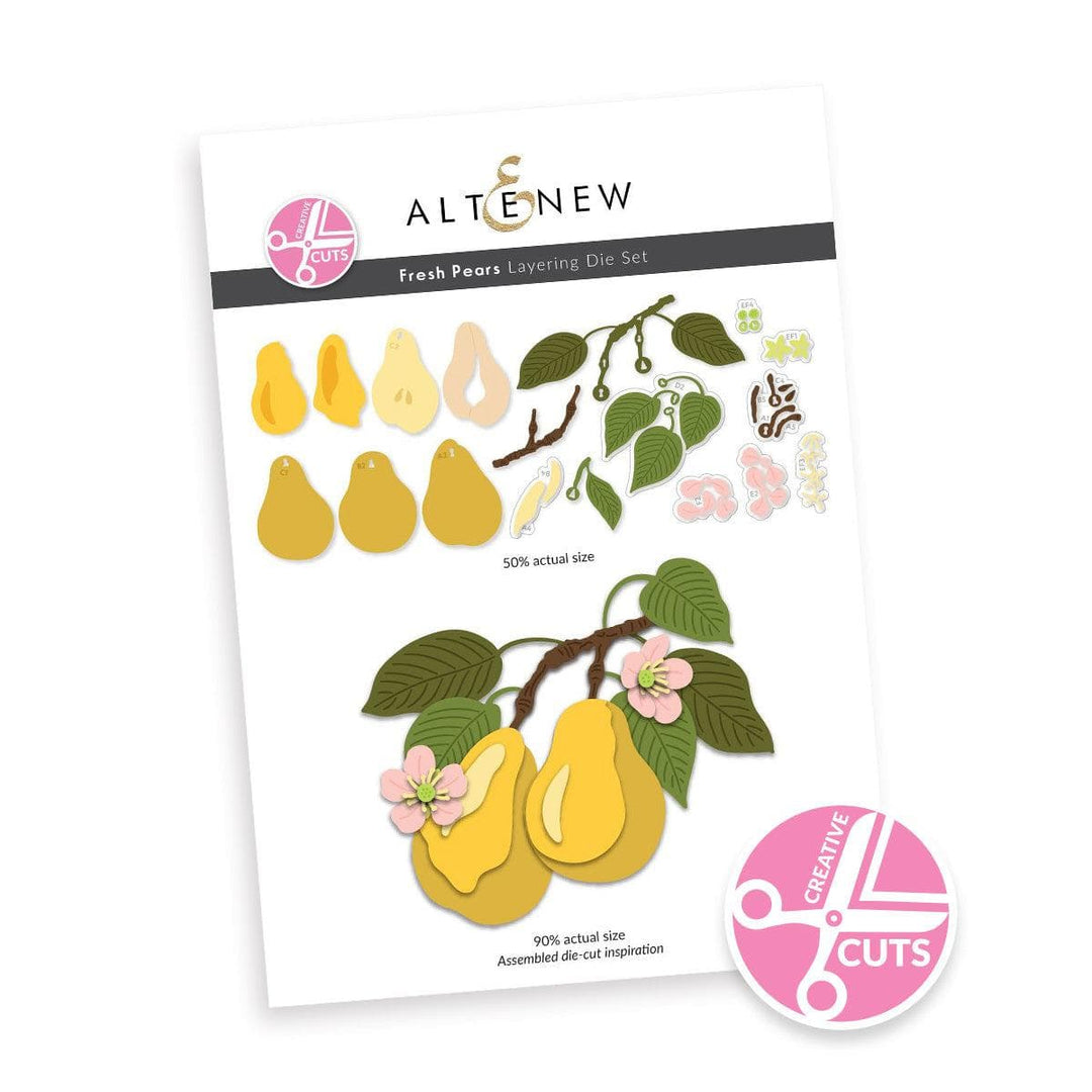 Creative Cuts: Fresh Pears Layering Die Set