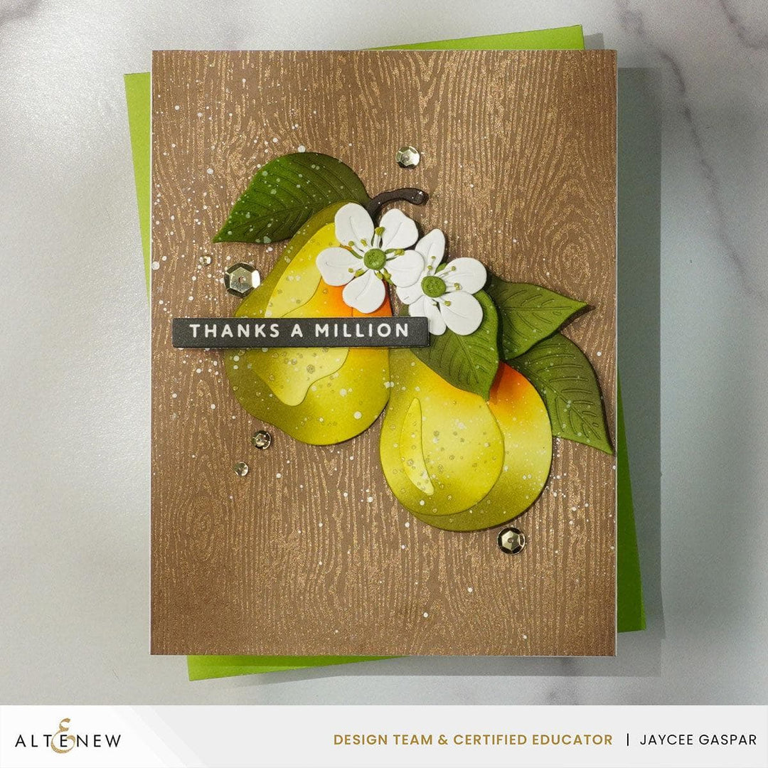 Creative Cuts: Fresh Pears Layering Die Set